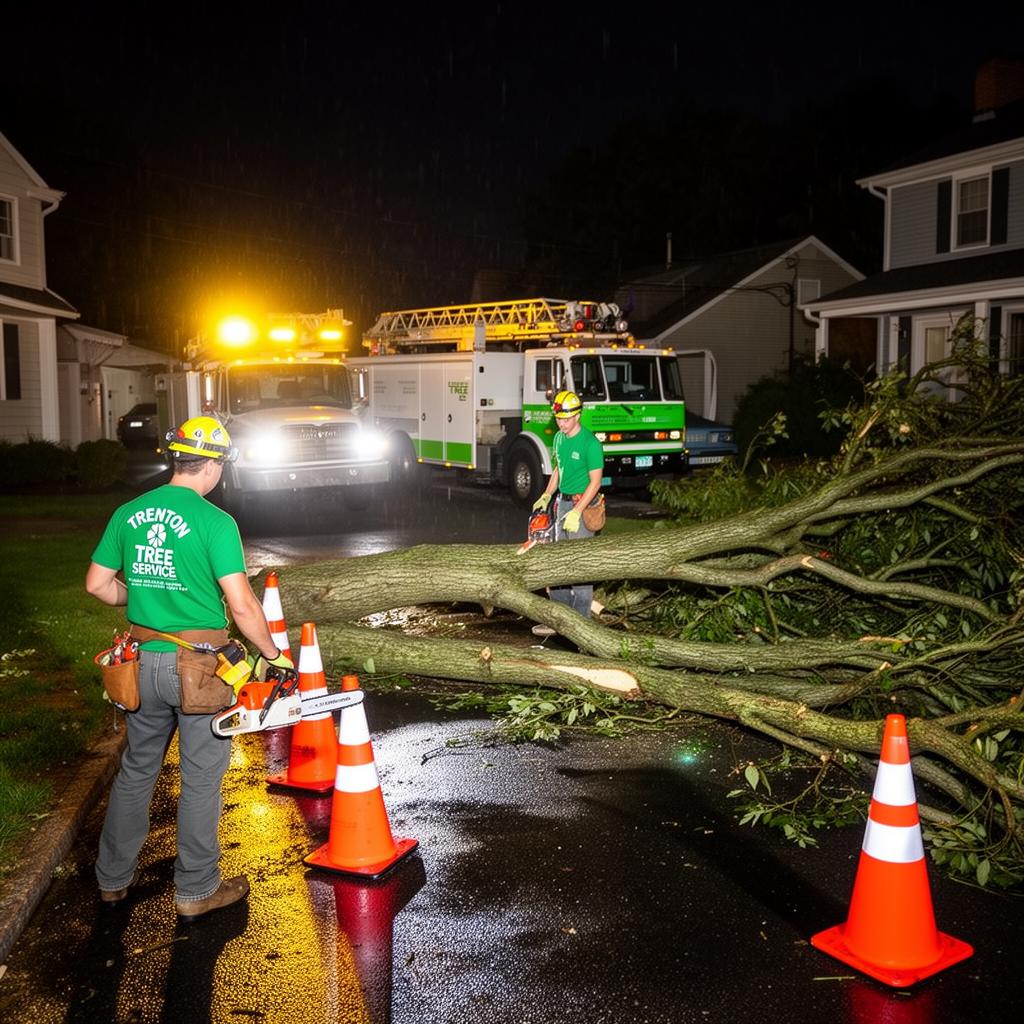 Emergency tree removal in Trenton NJ